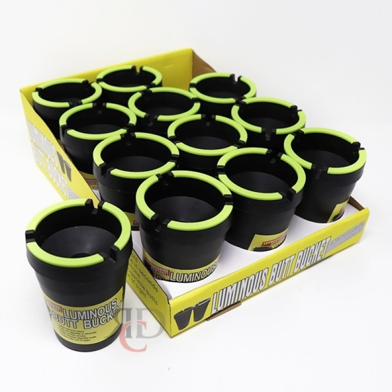 BUTT BUCKET ASHTRAY DISPLAY 12CT/ DISPLAY
