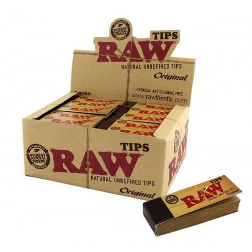 RAW TIPS ORIGINAL 50CT/PACK | RIGHT CHOICE DISTRIBUTORS INC