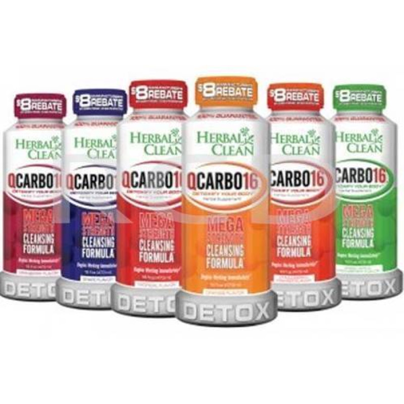 DETOX HERBAL CLEAN QCARBO 16oz
