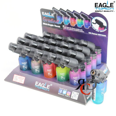 Eagle Torch PT116B 45° Angle Single Flame Torch - Assorted Colors (Pack Of 20)