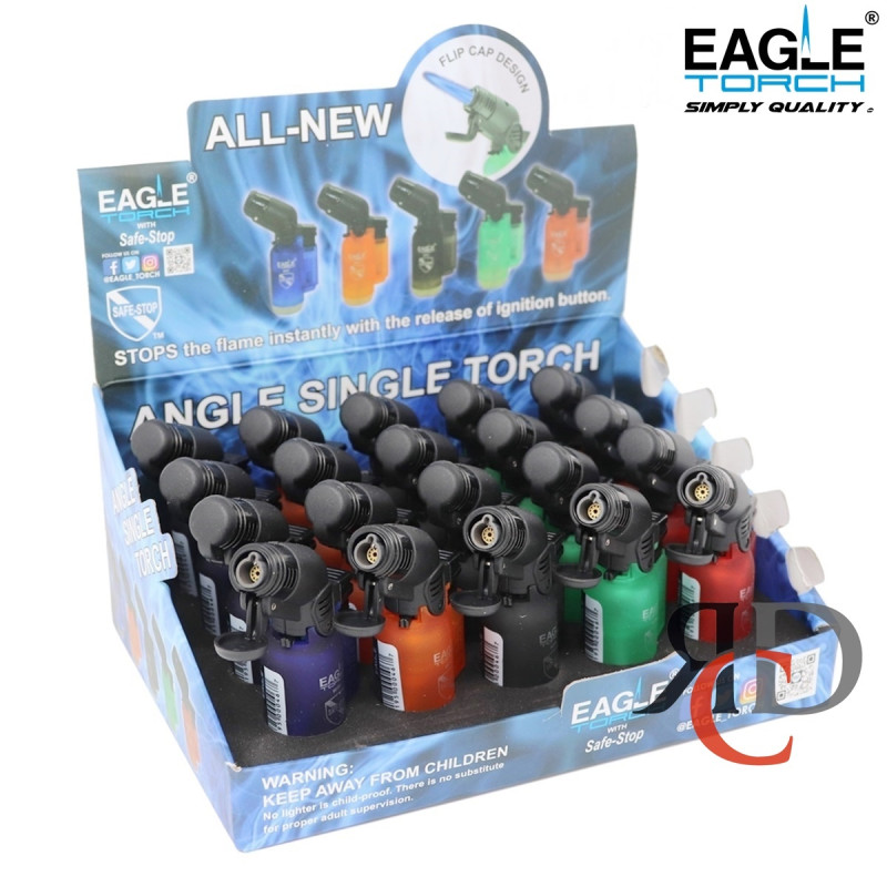 EAGLE TORCH MINI-ANGLE V2 SAFE-STOP 20CT/ DISPLAY - PT116B
