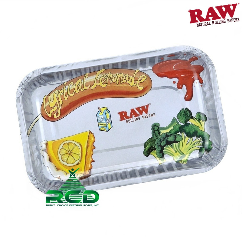 RAW METAL TRAY SMALL - LYRICAL LEMONADE LUNCH 1CT