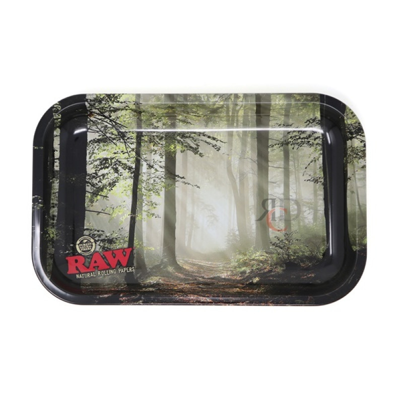 RAW METAL TRAY SMALL - SMOKEY FOREST 1CT