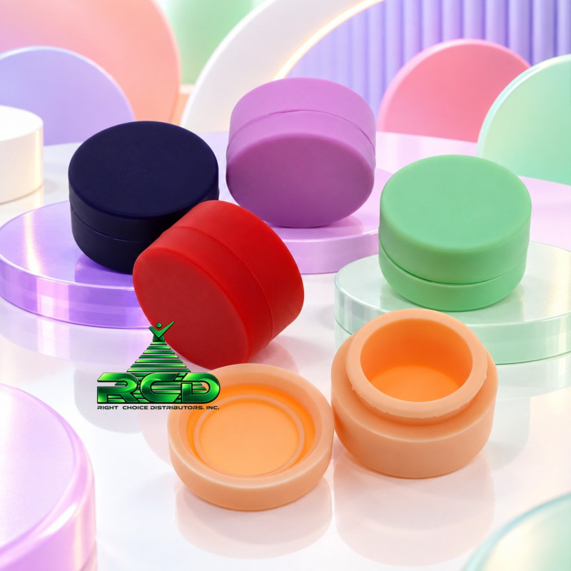 SILICONE JAR 5ML - SJ03 5CT/ PACK