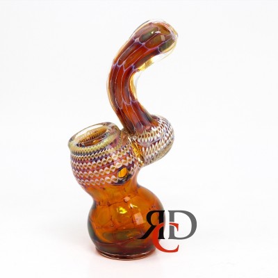 BUBBLER DOUBLE GLASS PYTHON ART BB1518 1CT