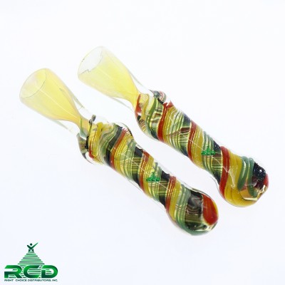 CHILLUM DICHRO ART RASTA FANCY CH381 1CT