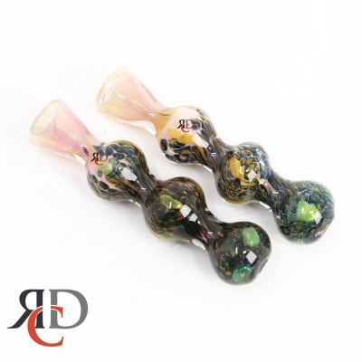 CHILLUM 3BALL FANCY ART CHILLUM CH3031 1CT