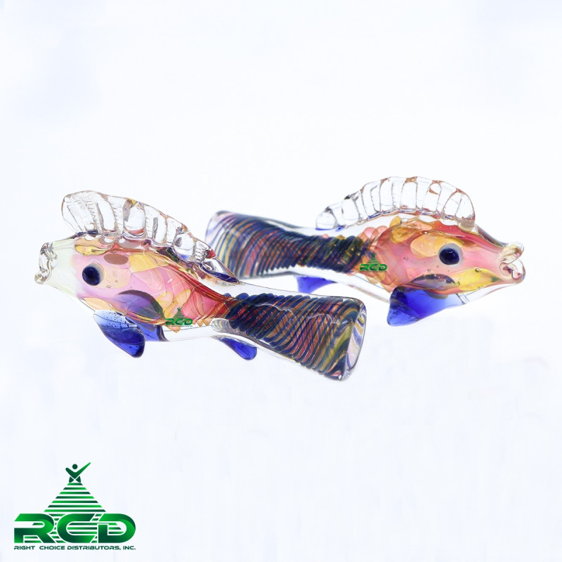 CHILLUM  GOLDEN FANCY FISH CH514 1CT