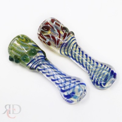 CHILLUM PIPE BIG MOUTH MARBLE CH3008 1CT