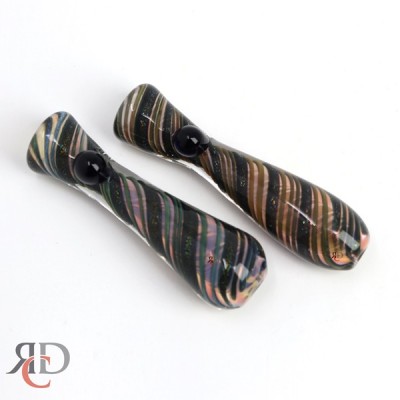 CHILLUM SWIRL DICHRO ART FANCY HIGH END CH420 1CT