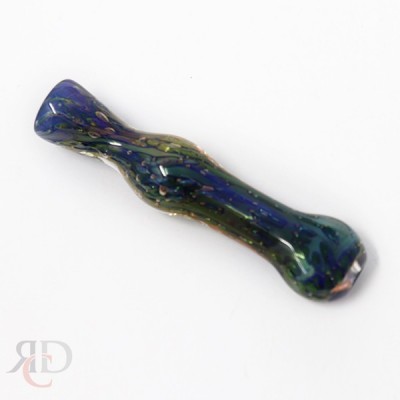 DOUBLE GLASS FANCY CHILLUM CH411 1CT