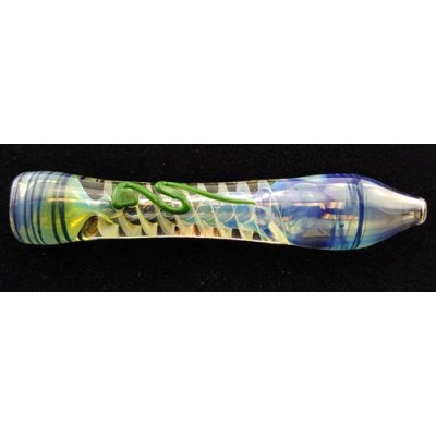 FUMED GLASS COLOR FUNNEL CHILLUMS CH104 1CT