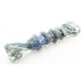 CHILLUM THICK MOUTH MARBLE ART W/ RING CH309