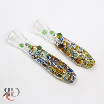 TWISTING FRIT ART CHILLUMS CH214 1CT