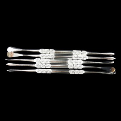 METAL DABBER SILVER SPEAR & SPOON MD9 5CT/PACK