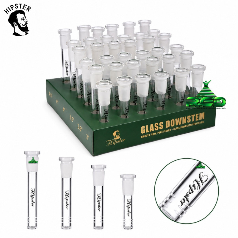 HIPSTER GLASS DOWNSTEM 36CT/ DISPLAY