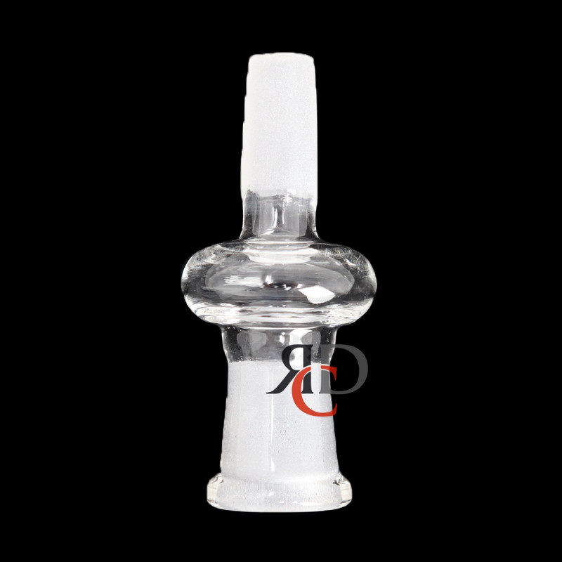GLASS CONNECTOR 10MM FEMALE TO 10MM MALE - CT10F-10M 1CT