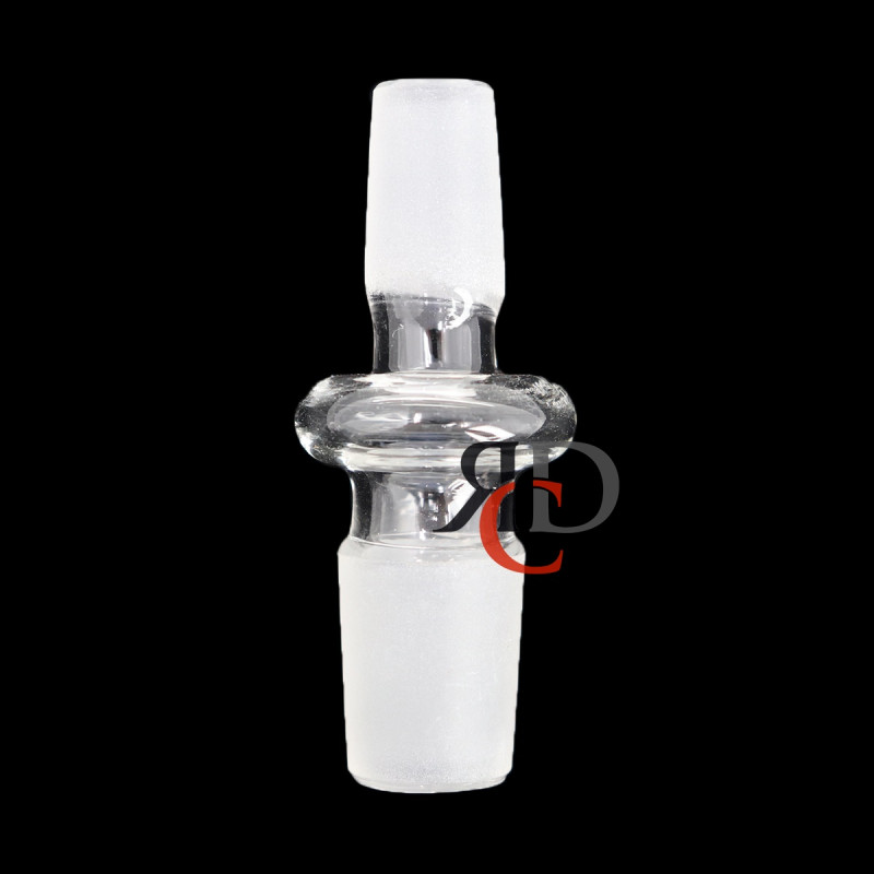 GLASS CONNECTOR 18MM MALE TO 14MM MALE - CT18M-14M 1CT
