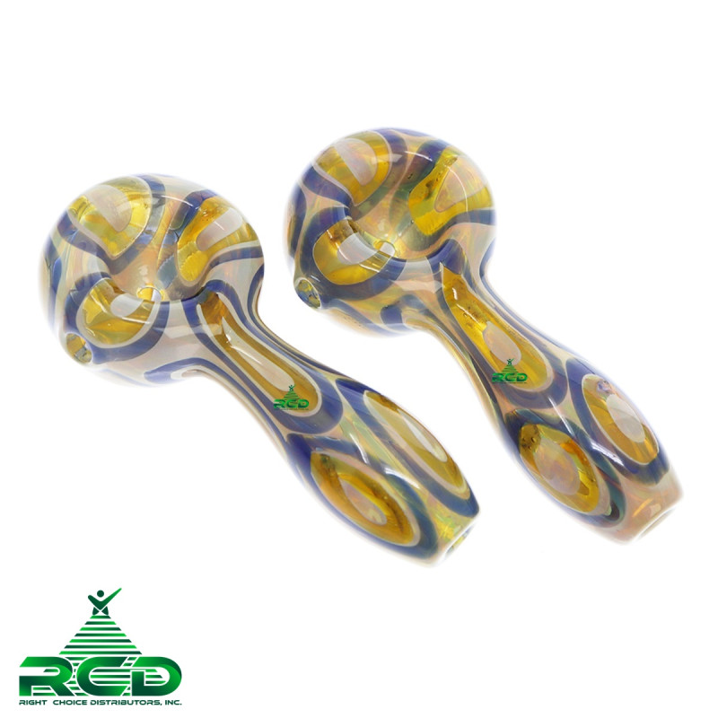 GLASS PIPE DELUXE GP4636 1CT
