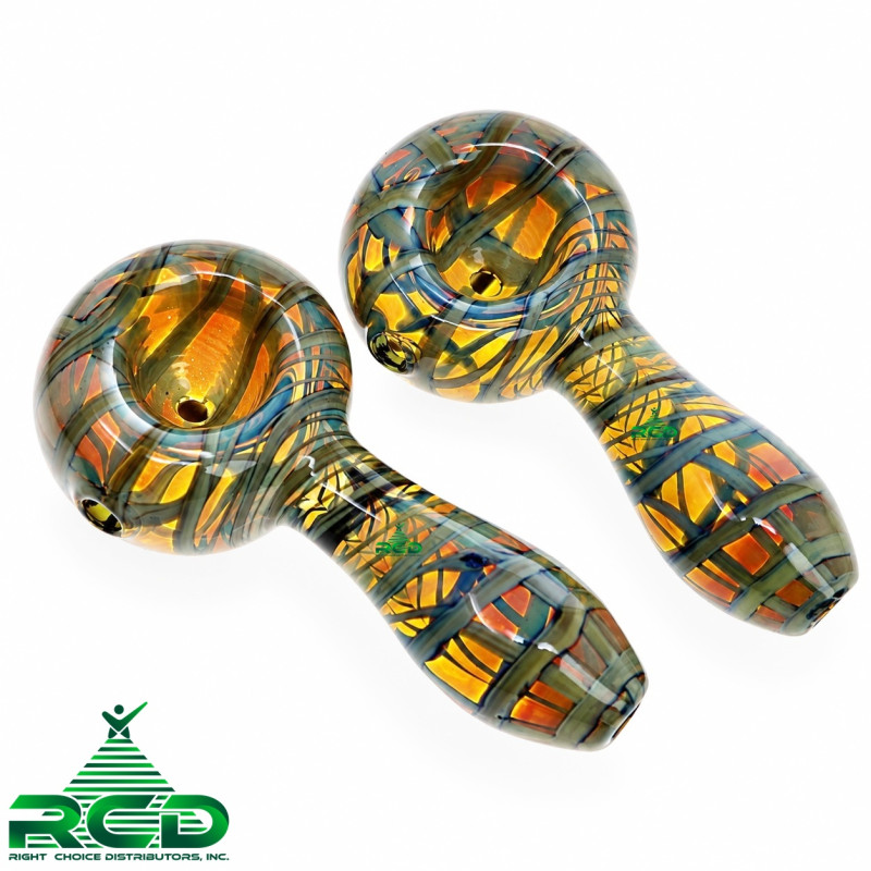 GLASS PIPE DELUXE PIPE GP2784 1CT