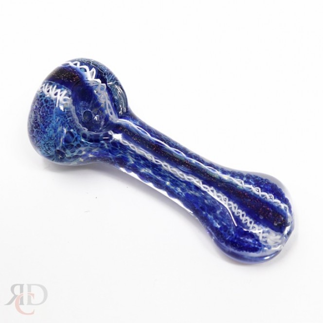 Smoking Pipes : Glass Pipe Flat Mouth Dicro Gp6612 1ct