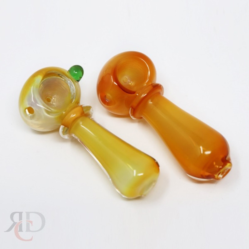 GLASS PIPE GOLD RIM GP2567 1CT