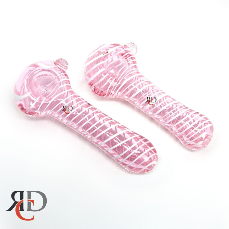 GLASS PIPE PINK/PURPLE GP3569