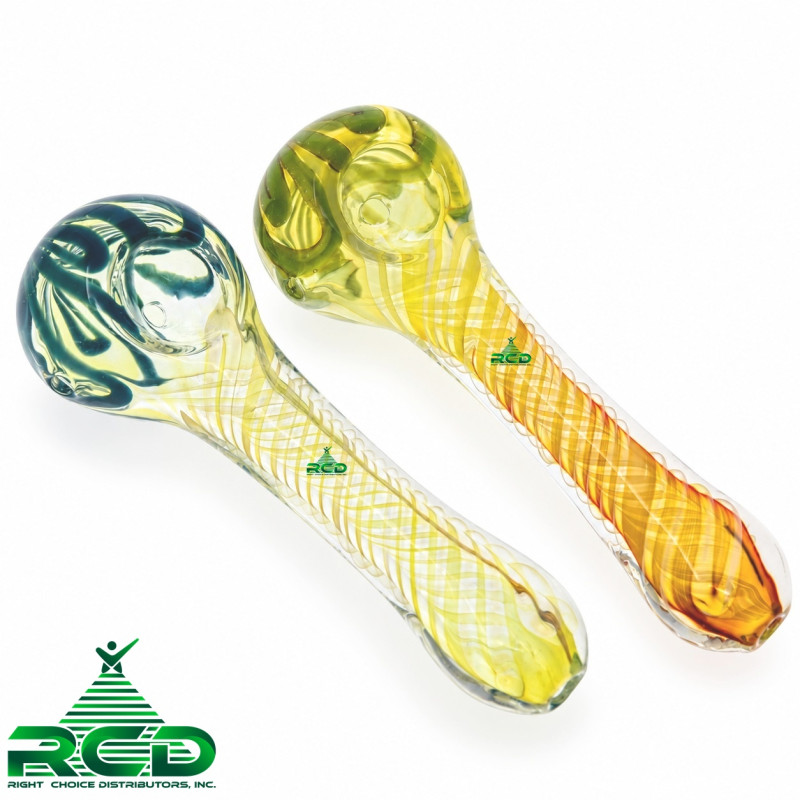 GLASS PIPE R4 ART ASST COLOR GP331