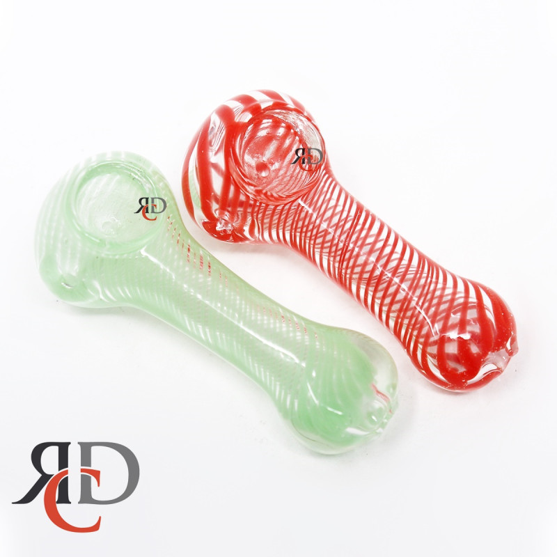 GLASS PIPE SWIRL ART GP3127 1CT