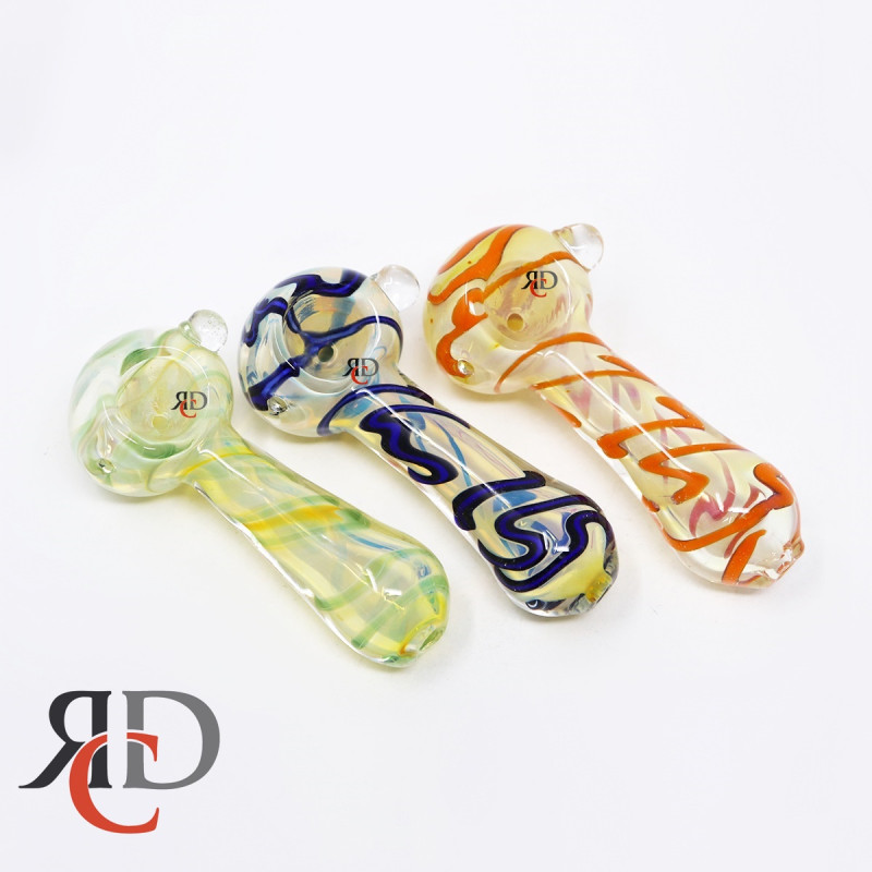 GLASS PIPE TUSTING ART GP2658 1CT