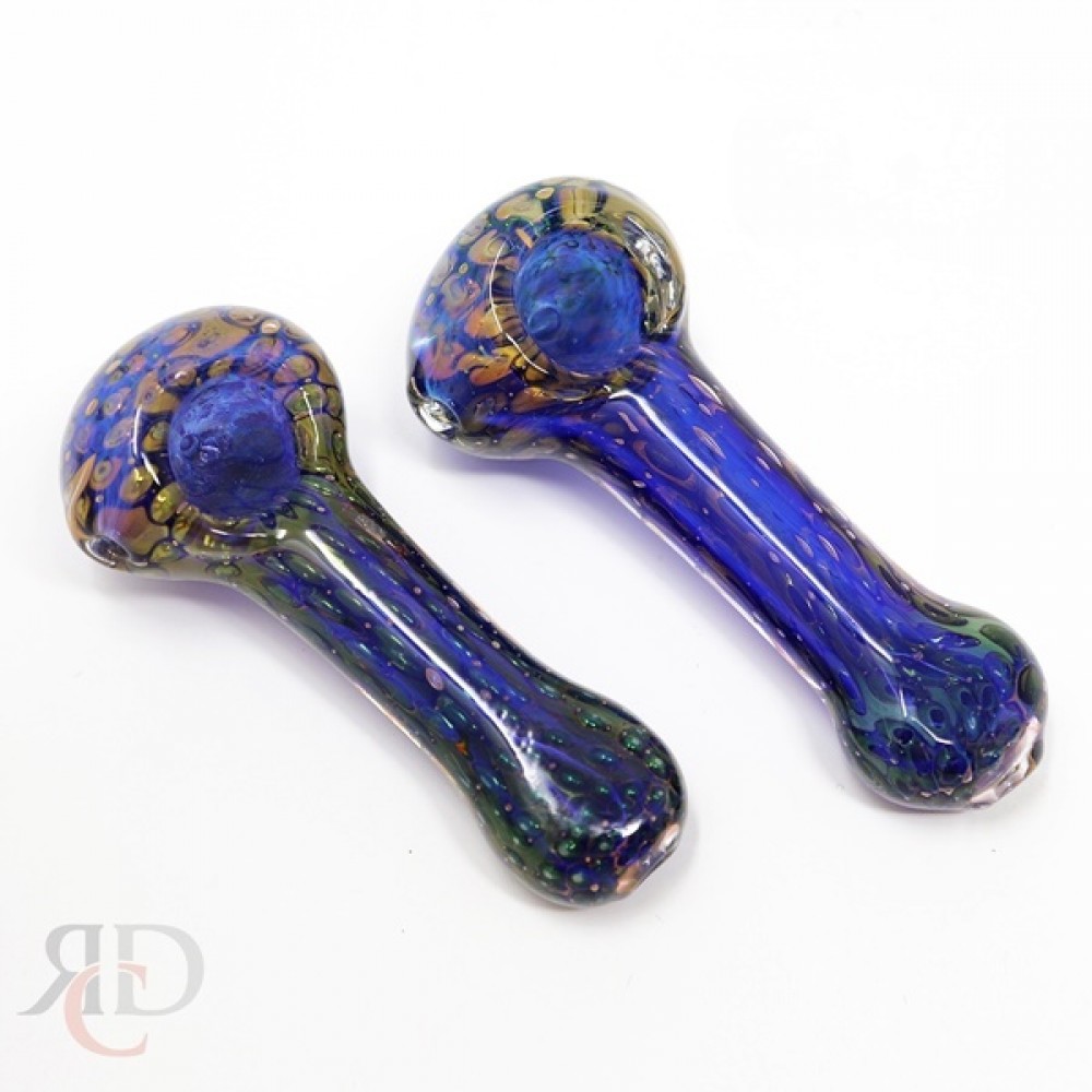 HAND PIPE DOUBLE BLOWN FANCY GP378 1CT