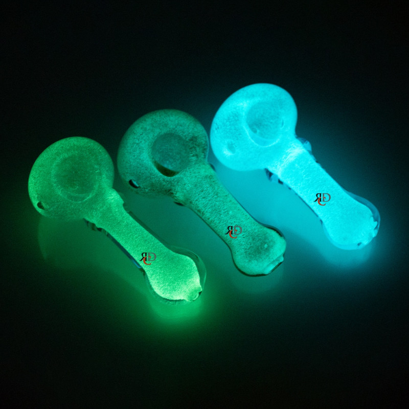 HAND PIPE FANCY GLOW IN DARK GP5517 1CT