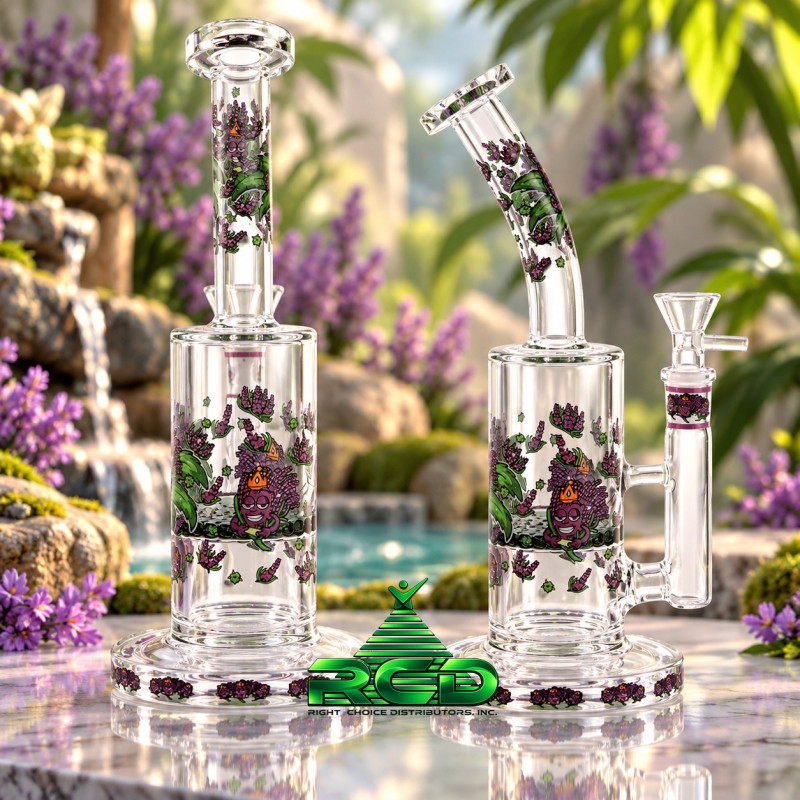 WATER PIPE GLOW IN DARK WP1432 1CT