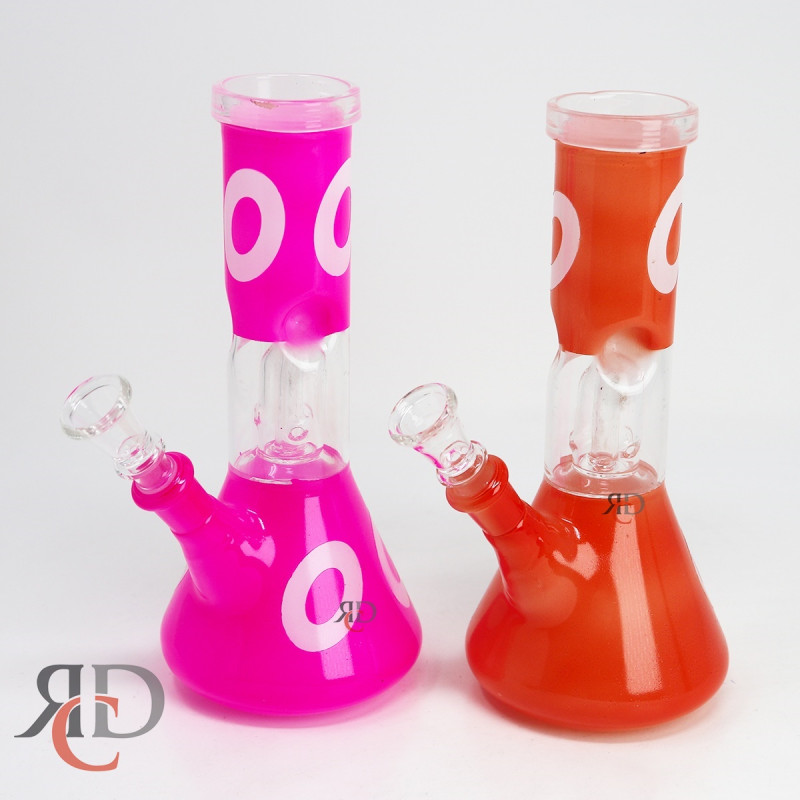 WATER PIPE SINGLE PERCULATOR CIRCLE DESIGN PR1014 1CT