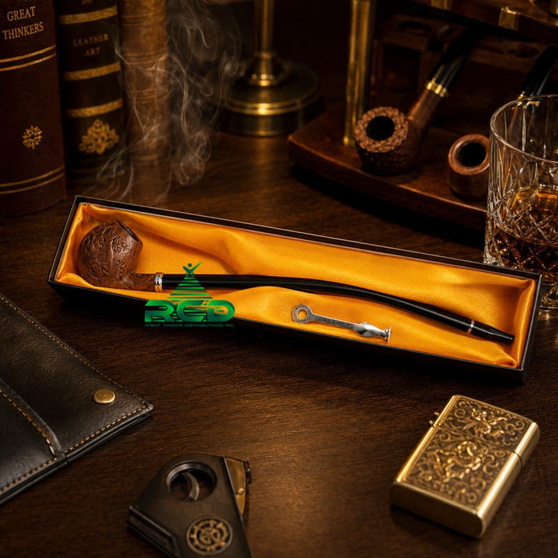 SMOKING WOOD PIPE SWP09 1CT