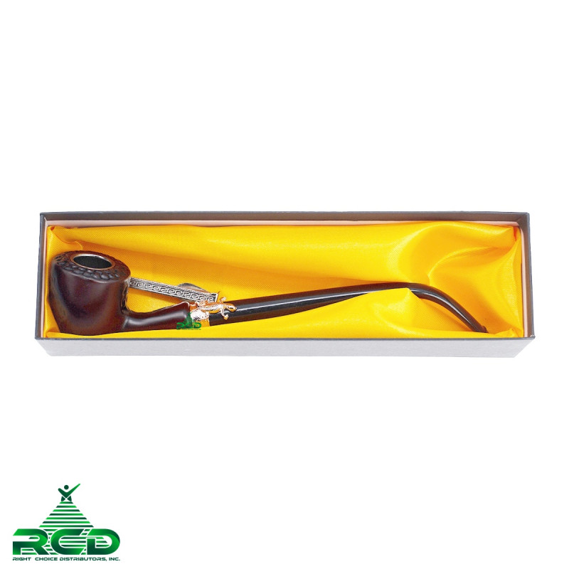 SMOKING WOODEN PIPE SWP148 1CT