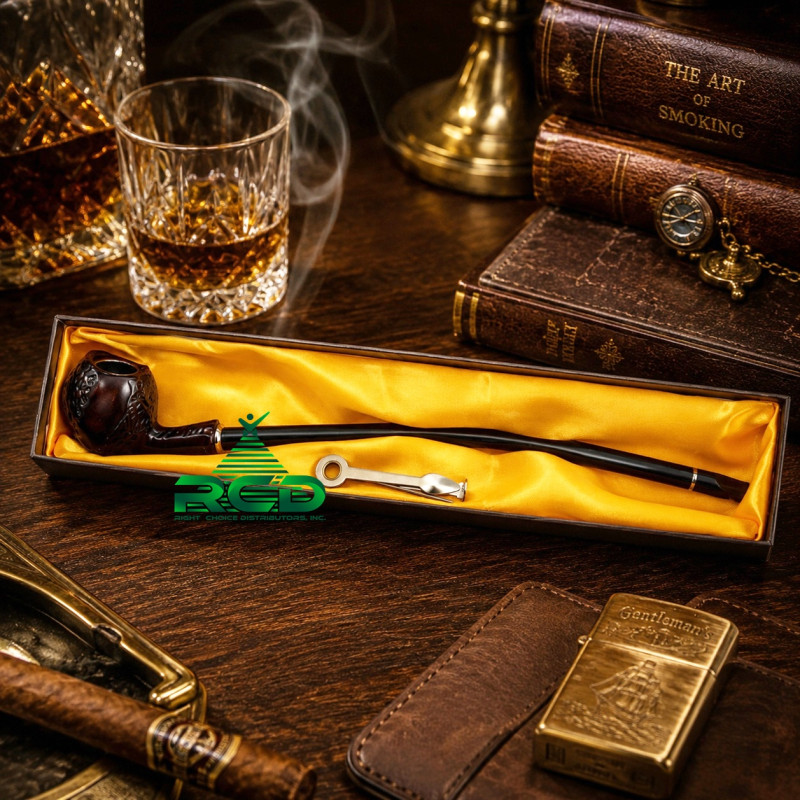 SMOKING WOODEN PIPE SWP149 1CT